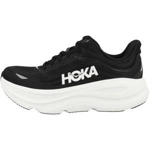 lot 15192 image: Hoka Womens Bondi 9 BlackWhite 9.5 Medium lightly worn