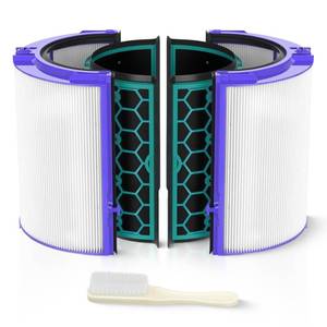 lot 16328 image: TP04 Replacement Filter  360° Combi Glass HEPA & Activated Carbon Filter  Compatible with Dyson HP04, TP04, DP04, TP05, DP05 Air Purifi-er  Perfect Fit & Reliable  Easy to Install