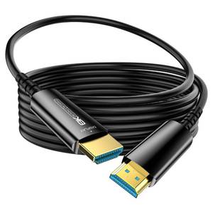 lot 16354 image: DGHUMEN Fiber Optic HDMI Cable 50 FT, 8K Thin HDMI 2.1 Cable, HDMI Cord 48Gbps Ultra High Speed, 8K60Hz 4K240Hz, Dynamic HDR, eARC, HDCP 2.2&2.3, 3D, Compatible for PS45XboxTVMonitorProjector