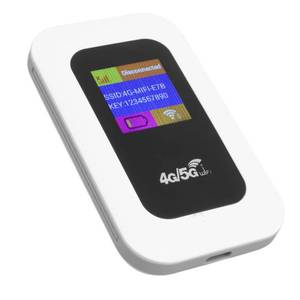 lot 16355 image: VBESTLIFE Portable WiFi Hotspot Device, 4G 5G LTE 300Mbps WiFi Mobile Hotspot, Pocket SIM Card Travel Router Support Up to 10 Users