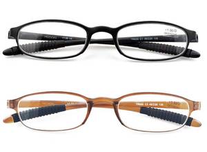 lot 16374 image: Mcoorn Lightweight Reading Glasses,Flexible(Memory Plastic) Readers, Men and Women