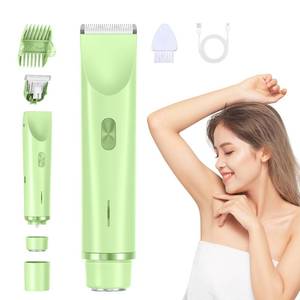 lot 18052 image: Bikini Trimmer Electric Razors for Women��s Sensitive Skin, IPX67 Waterproof Electric Pubic Hair Trimmer Personal Shaver, USB-C Rechargeable Cordless Body Hair Shaver for Bikini Line & Underarms