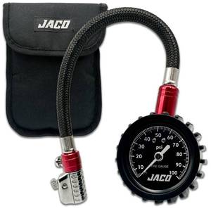 lot 18083 image: JACO ElitePro-X Tire Pressure Gauge with Lightning Chuck (100 PSI)