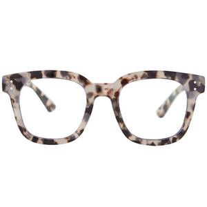 lot 18100 image: Madison Avenue Blue Light Blocking Glasses Oversized Fashion Blue Light Glasses for Women Anti Eyestrain & UV Protection Computer Eyeglasses (Grey Demi)