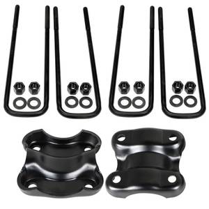 lot 19811 image: D-ETEGNIK Rear Leaf Spring Plate with U-Bolts Compatible with 1995-2002 Dodge Ram 2500 3500 �� Fit for Dana 70 Rear Axle