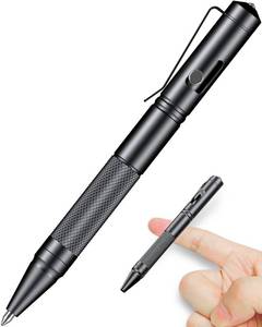 lot 20058 image: Lsqurel Mini Bolt Action Pen - Compact 4.3 inch Tactical Writing Tool with Glass Breaker, 6061-T6 Aluminum Alloy, Ultra-Light 0.6 oz for Outdoor EDC, Perfect for Students & Adults