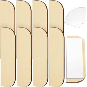 lot 20075 image: 3.5 Inch Hinge Repair Wooden Plate Door Hole Cover Plate Wooden Hinge Filler Wood Repair Kit Kitchen Cabinet Hinges Cabinet Door Blanks with Double Sided Tapes(8 Pack)