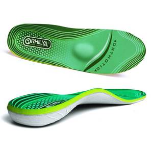 lot 20084 image: ORHILYA 220lbs High Arch Support Insert Plantar Fasciitis Relief Metatarsal Pain Orthotic Insole for Men & Women Standing All Day, Flat Feet Heel Comfort Work Boot Shoe Inserts,270MM Size 8