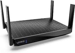 lot 6332 image: Linksys Mesh WiFi Hydra Pro 6E Tri-Band Router High-Speed Axe Router for Streaming & Gaming, Speeds up to (AXE6600) 6.6Gbps - MR7500MR75WH (Renewed)