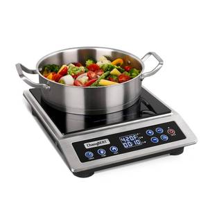 lot 3940 image: ChangBERT Portable Induction Cooktop Enhanced Version, One-Click Max Power 1800W Large Heating Coil Burner, Precise Temperature Control, NSF Certified Commercial Grade Low Noise Hot Plate