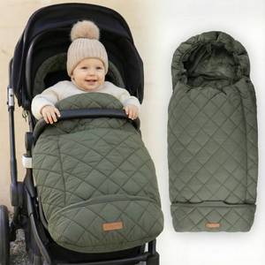 lot 3985 image: Warm and Cozy Winter Stroller Cover for Baby - Waterproof Bunting Bag with Soft Fleece Lining and Universal Fit for Strollers - Protective Footmuff Blanket for Ultimate Comfort in Wind, Rain & Snow
