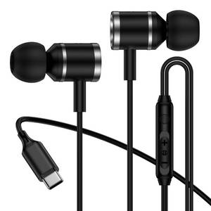 lot 4090 image: iPhone 17 USB C Wired Earbuds Headphones for iPhone 17 Pro MaxAir16e1616 Pro Max15 Plus Type C in Ear Earphone with Microphone Noise Canceling USB C Ear Buds Headphone for Google Pixel 1098 Pro