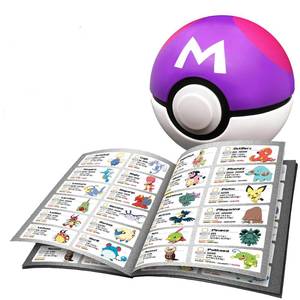 lot 6017 image: Pokemon Trainer Guess - Ash Adventures - Electronic Guessing Game, Collect 150 Pokemon, Field Guide, Talk to Your Light & Sound Poke Ball, Kids 6 Brown Box Packaging