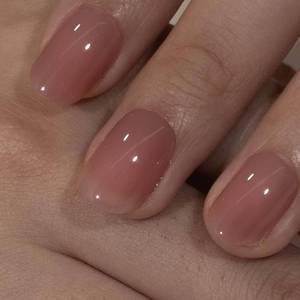 lot 6062 image: CurvLife Soft Gel Extra Short Press on Nails, 30Pcs Honey Peach Pink Oval Acrylic Fake Nails with Design Full Cover for Women Reusable Square Press on Nail Kit with Nail Glue Adhesive Tabs