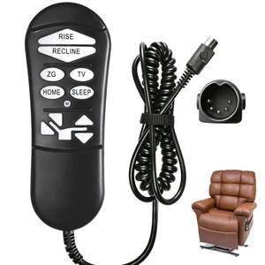 lot 6132 image: ZKAD-5 5-Pin Lift Chair Remote Replacement �� 11 Button Hand Control Fits for Golden & Ultra Comfort 2-Motor Chairs (SITHome Version, Not Twilight) �� Replace for ZKAD-2345 etc