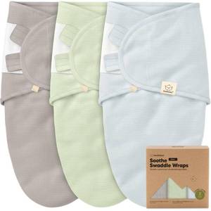 lot 8173 image: Scottle Swaddle Wraps 3 Pack