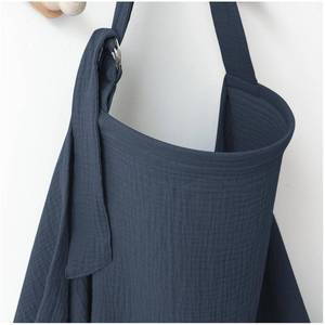 lot 8183 image: MairMore Muslin Nursing Covers for Breastfeeding, Privacy Breast Feeding Cover with Arch Neckline for Mom and Baby, Breathable 100% Cotton Nursing Apron Multi-use Stroller Cover