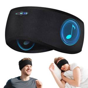 lot 10422 image: Sleep Headphones Bluetooth 6.0 Headband, 20Hr Headband Headphones with HD Stereo Speakers, Sports Wireless Earphones for Side Sleepers Workout Yoga Travel Meditation, Gifts for Women Men,Black