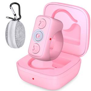 lot 10425 image: TikTok Scrolling Ring, TIK Tok Bluetooth Remote Control, Kindle APP Page Turner with Carrying Case, Camera Photo Clicker for iPhone, iPad, iOS, Android