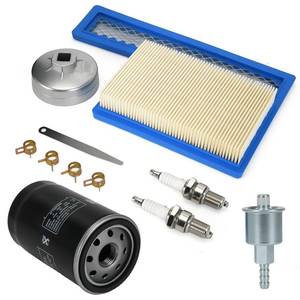 lot 11904 image: Oil Change Tune Up Kit Includes 122-0836 Oil Filter, 140-3116 Air Filter, 149-2341-01 Fuel Filter, 167-1638 Spark Plug, Fit For Onan RV QG Generators 5500 7000,HGJAA HGJAB HGJAC Maintenance Kit