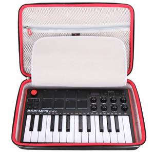 lot 12361 image: Mchoi Hard Travel Carrying Case for AKAI Professional MPK Mini MK3  Mini Play USB MIDI Keyboard Controller, Case Only