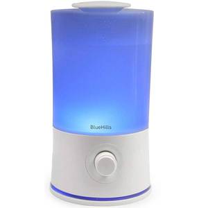lot 12413 image: BlueHills Premium 2000 ML XL Large Essential Oil Diffuser Aromatherapy Humidifier for Large Room Home 40 Hour Run Huge Coverage Area 2 Liter Extra Large Capacity Huge Diffuser High Mist White E001 (Used )