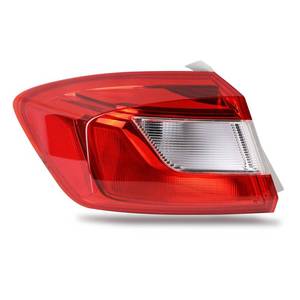 lot 13243 image: Lathsy Tail Light Outer Compatible With 2016-2019 Chevy Cruze Sedan Outer Left Driver Side Taillight wBlubs and Wiring Harness Replace 84078120