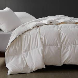 lot 13288 image: sleeprove Lightweight King Down Comforter for Hot Sleepers & Summer - Noiseless Luxury Duvet Insert with 8 Corner Loops, White 106x90