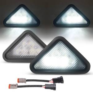 lot 14180 image: HECASA LED Headlights 2Pcs Compatible with Bobcat Skid Steer Loader 751 753 763 773 863 864 873 963 A220 A300 S100 S130 S150 S160 S175 S205 S220 S250 S300 S330 Replacement for 6718042 6674400 LH & RH
