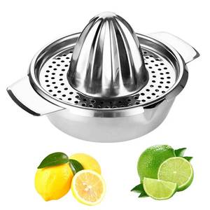 lot 14182 image: Stainless Steel Citrus Orange Juicer Lemon Lime Fruit Hand Squeezer Kitchen Tool