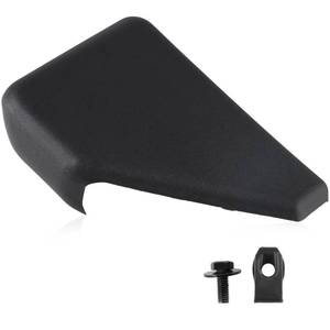 lot 14249 image: Rear Right Side Running Board End Cap Pedal End Cover Compatible with Ford F150 2015-2020 F-Series Super Duty 2017 Replace# FL3Z-16A455-BA