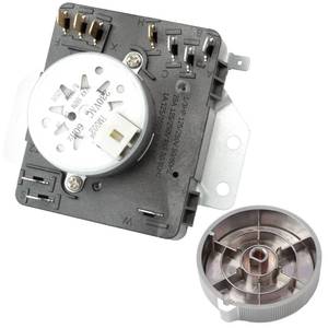 lot 14252 image: Mhrxusd W11566735 Dryer Timer & Knob Kit Replacement for Whirlp for Maytag MED4500MW0 YMED4500MW0, Replace W11685947 4981088 AP7215858 PS17216594 EAP17216594 FIX17216594 162-428-1