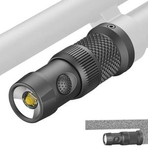 lot 14254 image: TOUGHSOUL Tactical Mag Tube Cap Flashlight 500 Lumen Max for Remington 870 with Strobe Function, Replaceable Battery Included