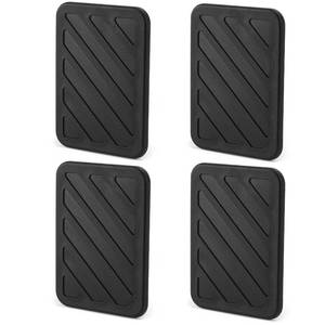 lot 14262 image: JERBOR 4PCS Silicone Bed Rail Stake Pocket Cover Fit for Ford Ranger 1983-2011 Bed Rail Stake Pocket Plugs Hole Caps