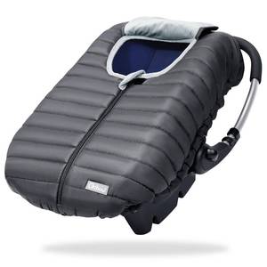 lot 14273 image: Orzbow Car Seat Cover Baby, Winter Car Seat Cover for Infant Boys & Girls, Warm Carseat Covers Baby with Plush Lining for Cold Weather, Waterproof, Universal Fit, Newborn Must Have, Dark Grey