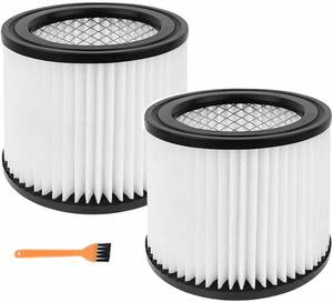 lot 14289 image: 90398 Shop Vac Filter Replacement for Shop Vac 90398118692, 9039800, 903-98-00, 9039833 Small Cartridge Filter Type AA, Fits Most 4 Gallon and Less WetDry Vacuum Cleaner, 2 Pack