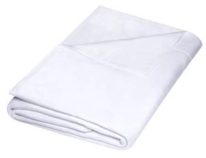 lot 14307 image: ZPECC Twin Flat Sheet Only 1 Pack, Durable White Top Bed Sheets Hypoallergenic Soft Brushed Microfiber Color-Coded Hem Threads, 66x96
