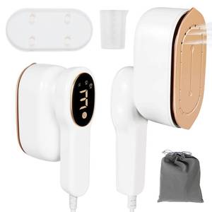 lot 14308 image: Smart Travel Steamer for Clothes, 1200W Handheld mini travel Steam All-in-One Portable Steamer Iron with LCD Display, 3 Steam Modes & 5s Fast Heat-up, Garment Steamer for Travel, Home, and Office
