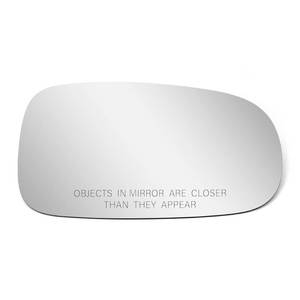 lot 14351 image: BOOLEE Mirror Glass Replacement Fit For 2003-2011 SAAB 9-3 2003-2009 SAAB 9-5 2010-2011 SAAB 9-3X Passenger Right Side Convex Glass With Adhesives
