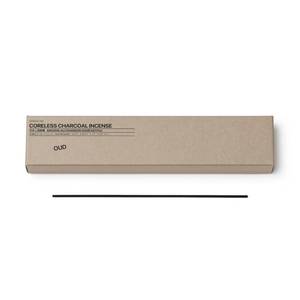 lot 16410 image: sesneslabs Oud Coreless Pure Incense Sticks, Clean-Burning, Niche Chinese Pepper, Rosewood, Amber, Vetiver, Oud, Tonka Bean Scented, 1 Hour Burn Time, 20 Sticks, Bamboo Charcoal-Based