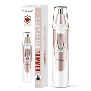 lot 18128 image: Ear and Nose Hair Trimmer Clipper - 2026 Professional Painless Eyebrow & Facial Hair Trimmer for Men Women, Battery-Operated Trimmer with IPX7 Waterproof, Dual Edge Blades for Easy Cleansing Pink