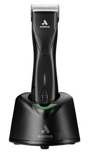 lot 19937 image: Andis 79170 Pulse Zr II 5-Speed Detachable Blade Clipper, Cordless AnimalDog Grooming, Removable Lithium Ion Battery, LED Charge Light, Black