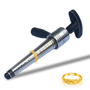 lot 20163 image: Manual Ring Resizer & Stretcher and Expander (Sizes 2��14) �� High-Precision Jewelry Sizing Tool for Bands of Gold, Silver and Platinum, Ring Enlarging Tool