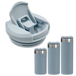 lot 20245 image: QNICFR Replacement Lid for Stanley AeroLight 12oz 16oz 20oz Transit Bottle, Locking Through Lid Compatible with Stanley AeroLight, Leakproof Water Bottle Cap, BPA-Free (Blue)