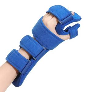 lot 20251 image: Fanwer Resting Hand Splint, Stroke Hand Therapy Equipment for Stroke Recovery Patients, Carpal Tunnel Syndrome, Arthritis, Tendinitis, Metacarpal Breaks (Large Left)