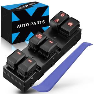 lot 20261 image: YZHIDIANF Upgraded 93570-3W000 Window Control Switch Front Left Driver Side for-Kia for-Sportage 2014 2015 2016 Power Window Switch, 935703W000 (1PC)