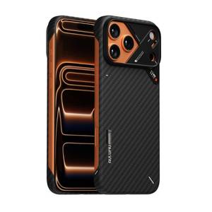 lot 20267 image: Aulumu A17 Aramid Fiber iPhone 17 Pro Max Case  1500D Ultra Slim Woven  CoolHyper Real Cooling  Compatible with MagSafe