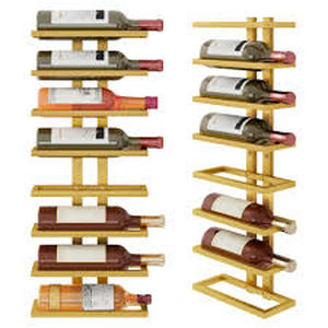 lot 6122 image: A8 Tier Wall Mount Wine Rack