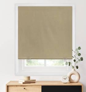 lot 2413 image: LazBlinds 100percent Blackout Roller Shades, No Tools No Drill Cordless Blinds for Windows, Thermal Insulated UV Protection Privacy Window Shades for Bedroom (36ftftW x 72ftftH, Beige)