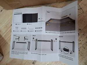 lot 3071 image: Microwave Wall Mount Bracket Installation Kit